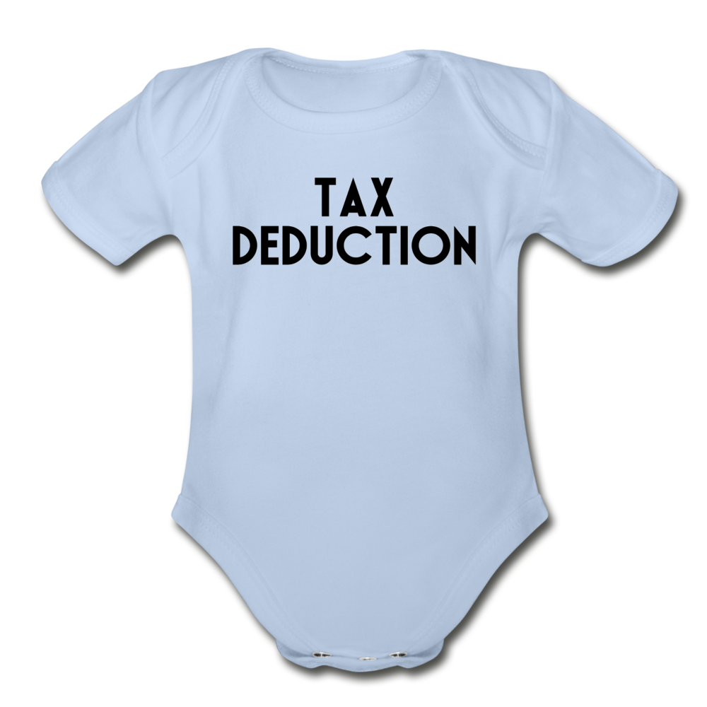 Tax Deduction Bodysuit - sky