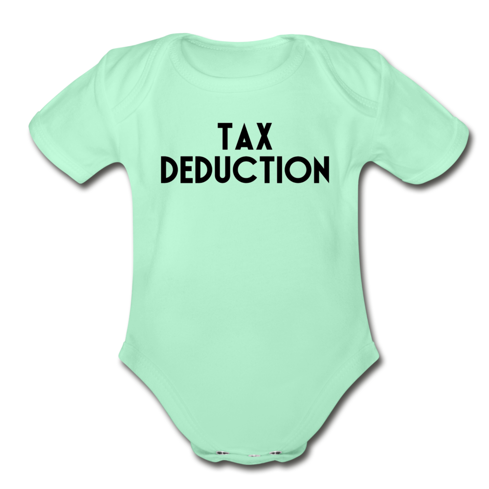 Tax Deduction Bodysuit - light mint