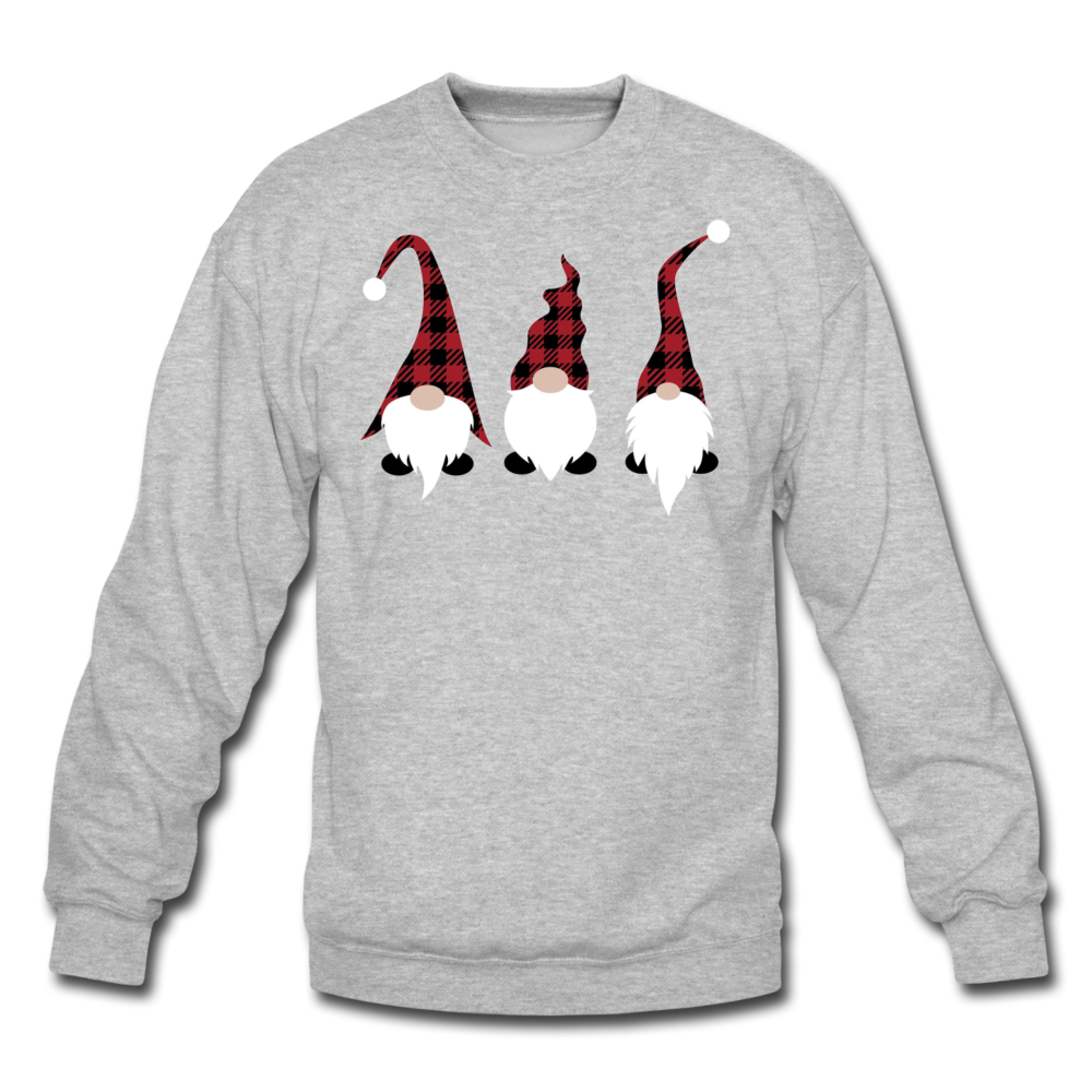 Gnome Unisex Crewneck Sweatshirt - heather gray