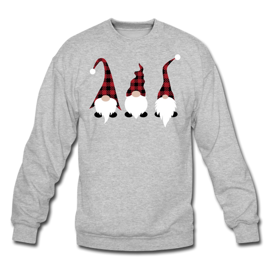 Gnome Unisex Crewneck Sweatshirt - heather gray
