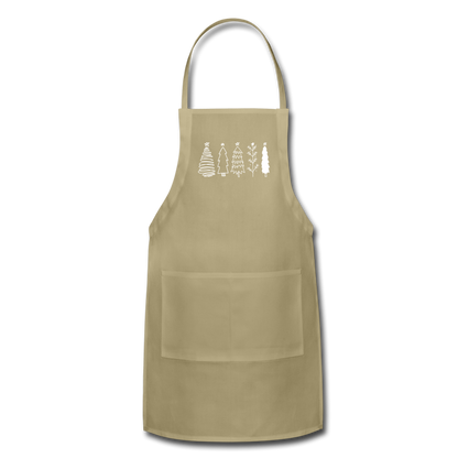 Trees Adjustable Apron - khaki