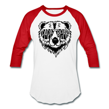 Load image into Gallery viewer, Papa Bear Baseball T-Shirt - white/red
