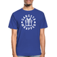 Gangsta Wrapper Adult Tagless T-Shirt - royal blue