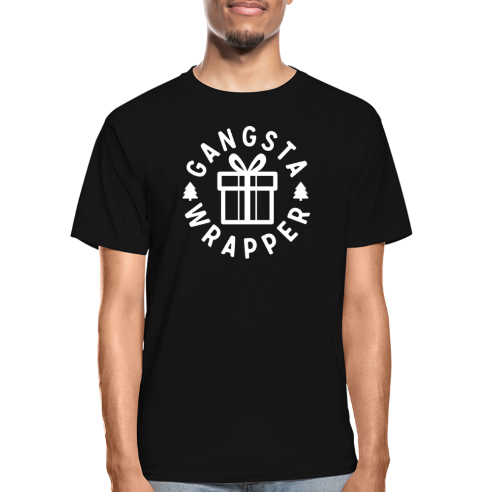 Gangsta Wrapper Adult Tagless T-Shirt - black