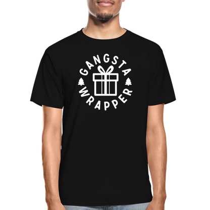 Gangsta Wrapper Adult Tagless T-Shirt - black