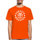 Gangsta Wrapper Adult Tagless T-Shirt - orange