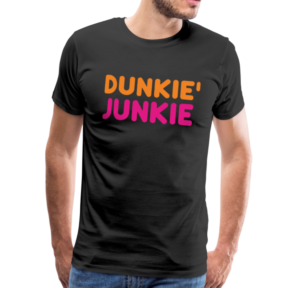 Dunkie' Junkie Premium T-Shirt - black