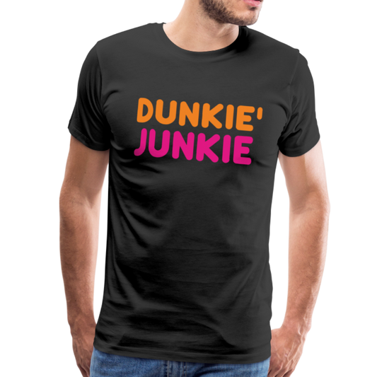 Dunkie' Junkie Premium T-Shirt - black