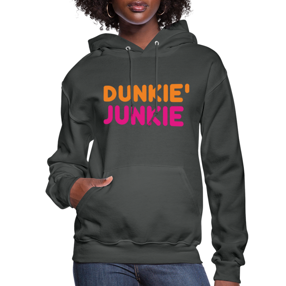Dunkie' Junkie Women's Hoodie - asphalt