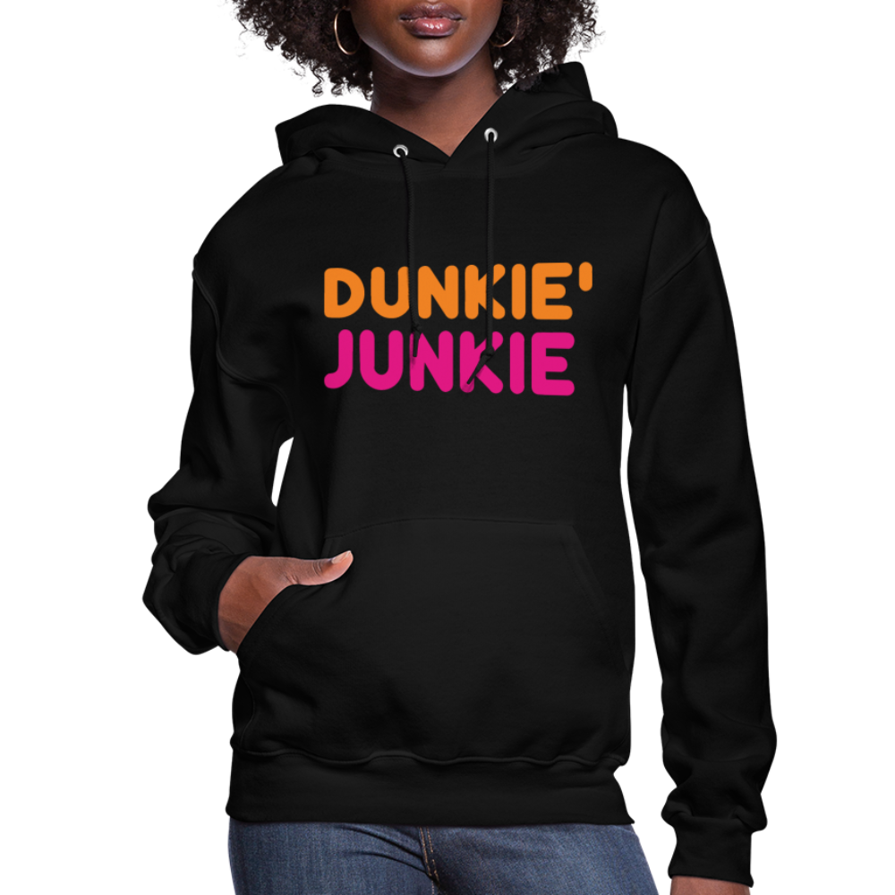 Dunkie' Junkie Women's Hoodie - black