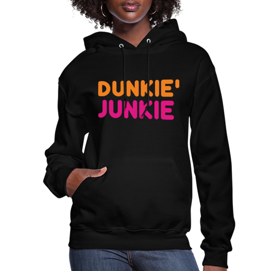 Dunkie' Junkie Women's Hoodie - black