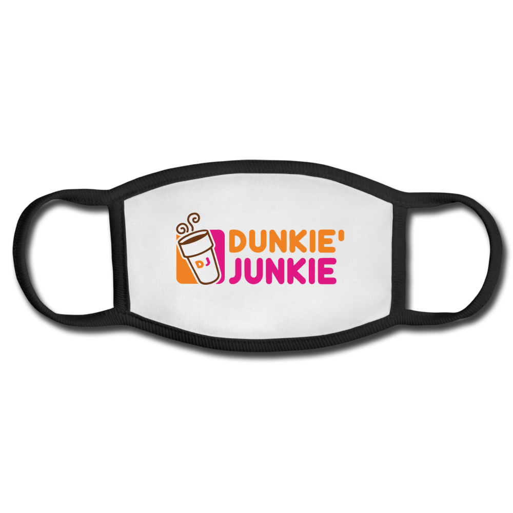 Dunkie' Junkie Face Mask - white/black