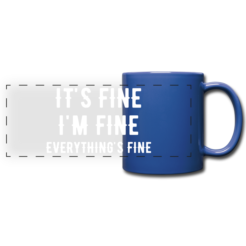 Fine Mug - royal blue