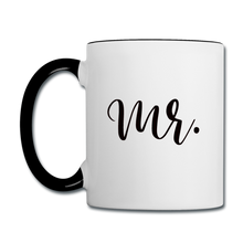 Load image into Gallery viewer, Mr. Contrast Coffee Mug - white/black
