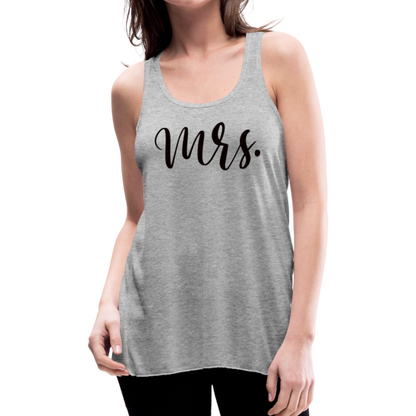 Mrs. Flowy Tank Top - heather gray