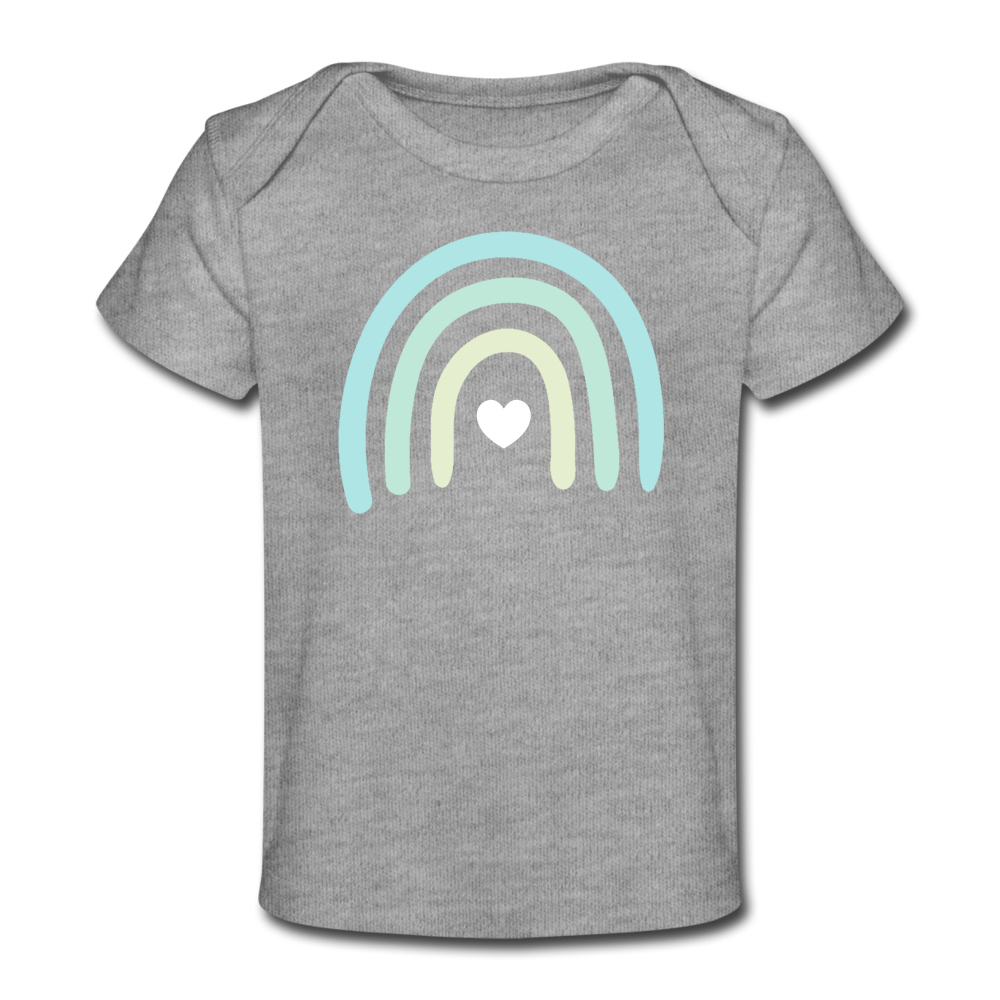Rainbow Baby T-Shirt - Blue - heather gray