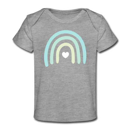 Rainbow Baby T-Shirt - Blue - heather gray