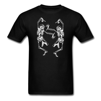 Unisex Dancing Bones Classic T-Shirt - black