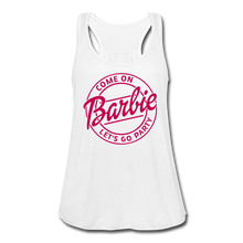 Load image into Gallery viewer, Barbie Bride Flowy Tank Top - white
