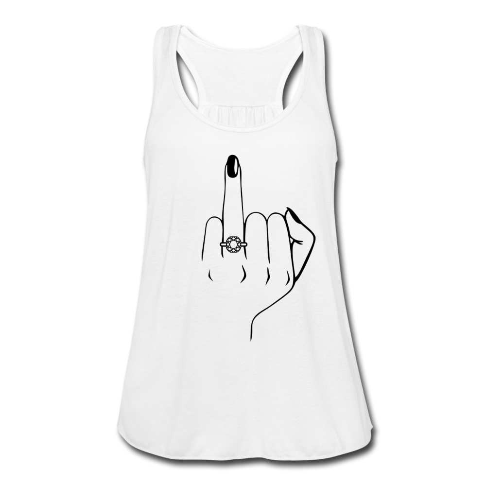 "Put a ring on it!" Tank Top - white