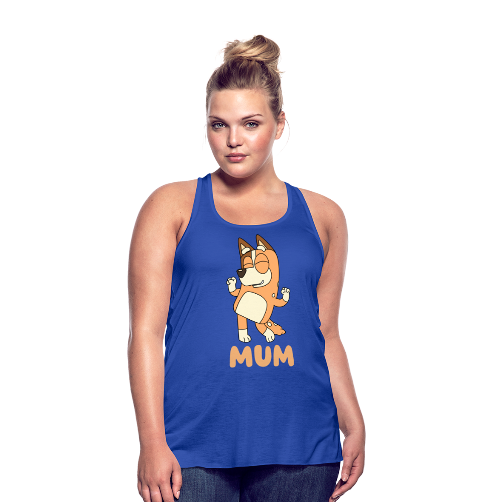 Chilli Flowy Tank Top - royal blue