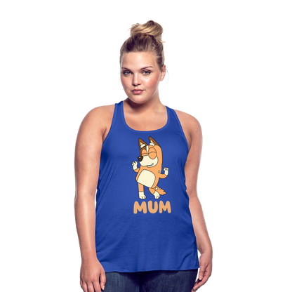 Chilli Flowy Tank Top - royal blue