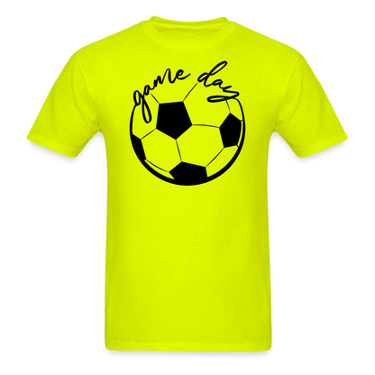 Game Day - Soccer - safety green