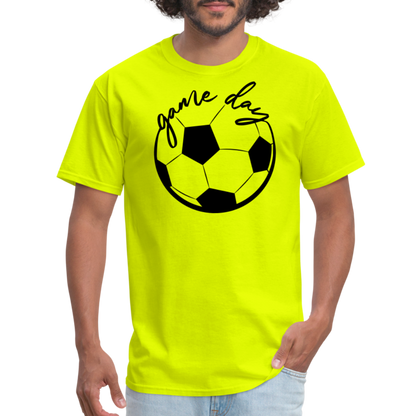 Game Day - Soccer - safety green