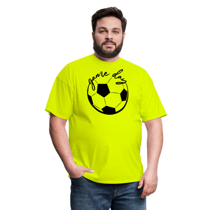 Game Day - Soccer - safety green