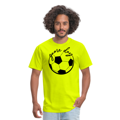 Game Day - Soccer - safety green