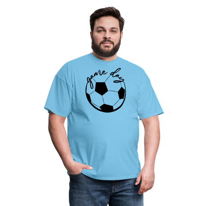 Game Day - Soccer - aquatic blue