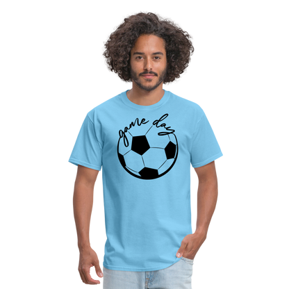 Game Day - Soccer - aquatic blue