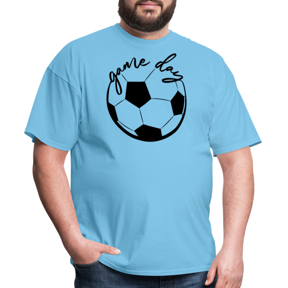 Game Day - Soccer - aquatic blue