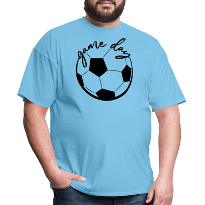 Game Day - Soccer - aquatic blue