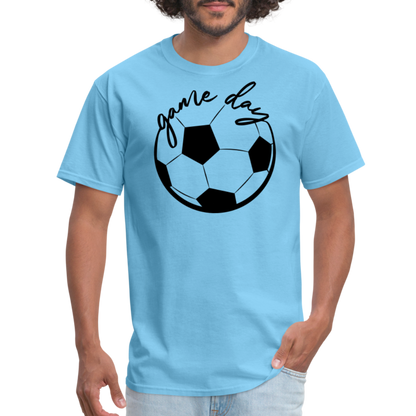 Game Day - Soccer - aquatic blue