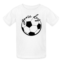 Load image into Gallery viewer, Game Day - Soccer - Kids&#39; T-Shirt - white
