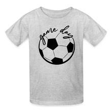 Load image into Gallery viewer, Game Day - Soccer - Kids&#39; T-Shirt - heather gray
