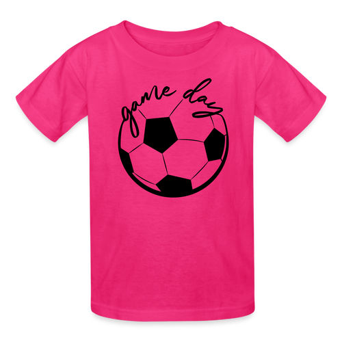 Game Day - Soccer - Kids' T-Shirt - fuchsia