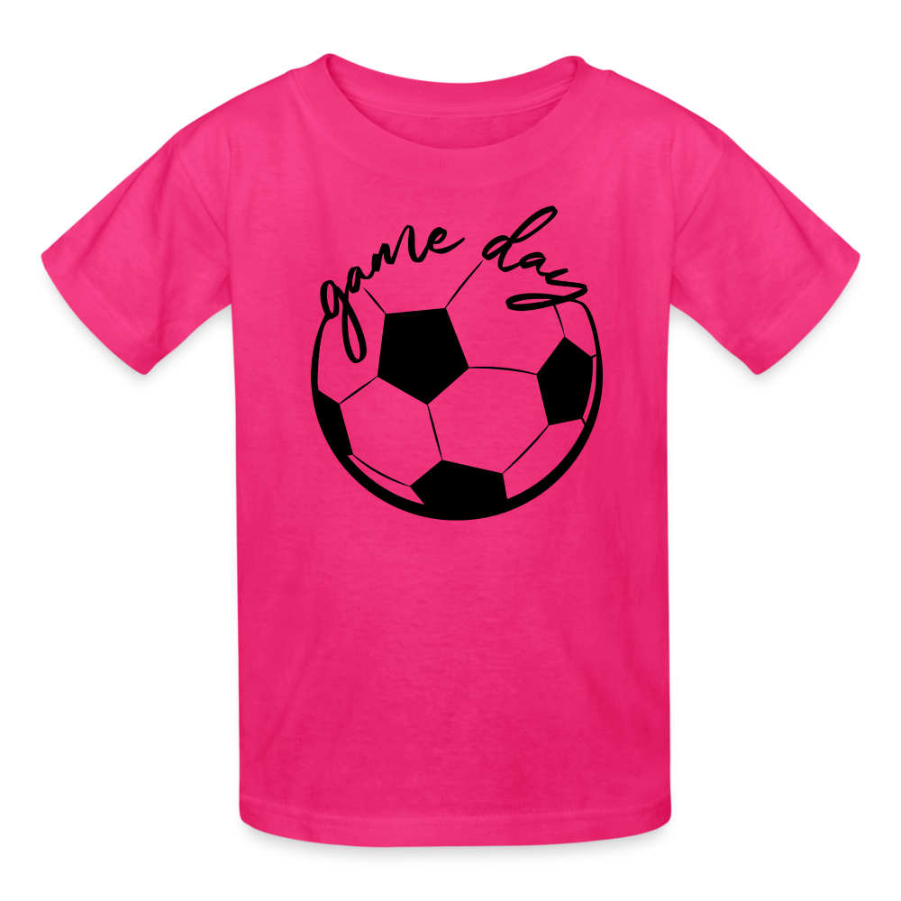 Game Day - Soccer - Kids' T-Shirt - fuchsia