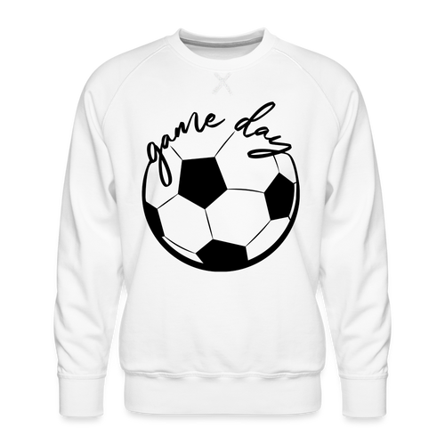 Game Day - Soccer - Unisex Premium Sweatshirt - white