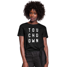 Load image into Gallery viewer, TOU-CHD-OWN Knotted T-Shirt - black
