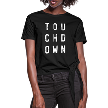 Load image into Gallery viewer, TOU-CHD-OWN Knotted T-Shirt - black
