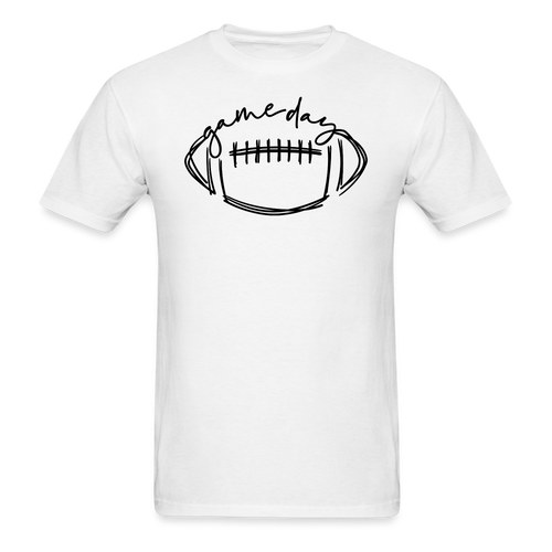 Ready to Tie-Dye Game Day Unisex Classic T-Shirt - white