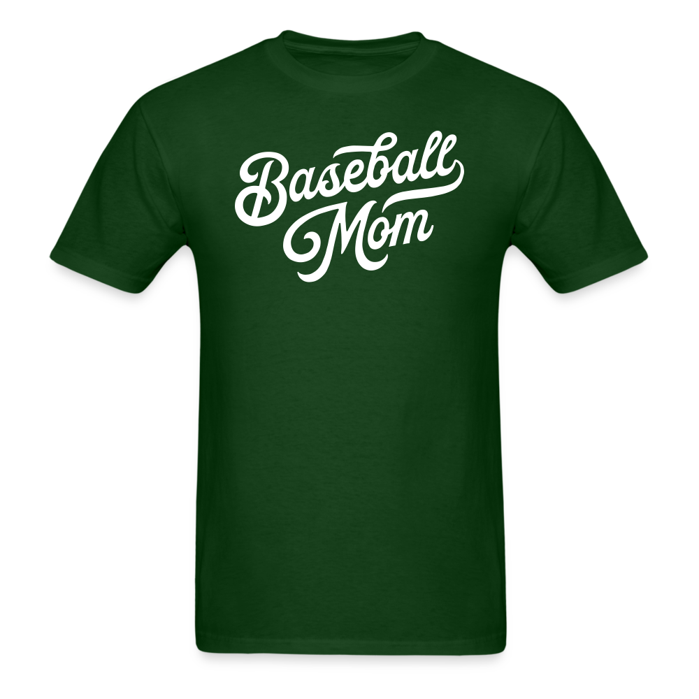 Baseball Mom - forest green