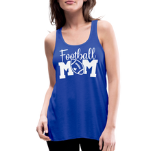 Load image into Gallery viewer, Football Mom Flowy Tank Top - royal blue
