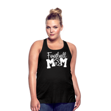 Load image into Gallery viewer, Football Mom Flowy Tank Top - black
