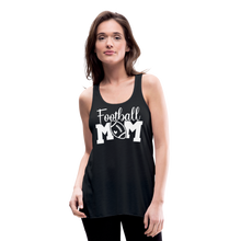 Load image into Gallery viewer, Football Mom Flowy Tank Top - black
