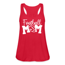 Load image into Gallery viewer, Football Mom Flowy Tank Top - red
