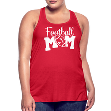 Load image into Gallery viewer, Football Mom Flowy Tank Top - red
