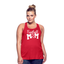 Load image into Gallery viewer, Football Mom Flowy Tank Top - red
